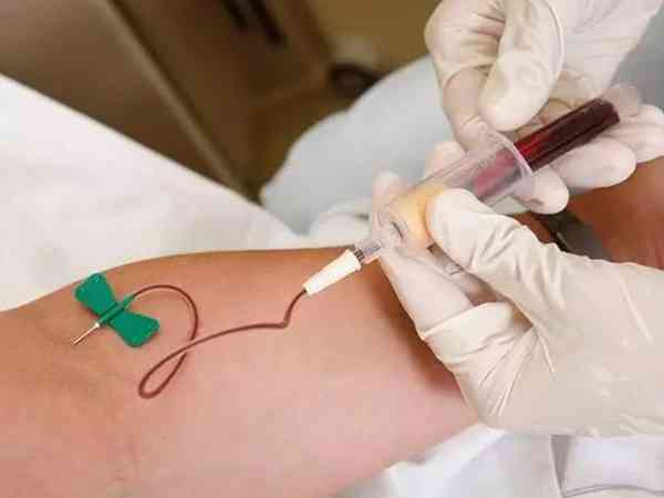 产检抽血图片