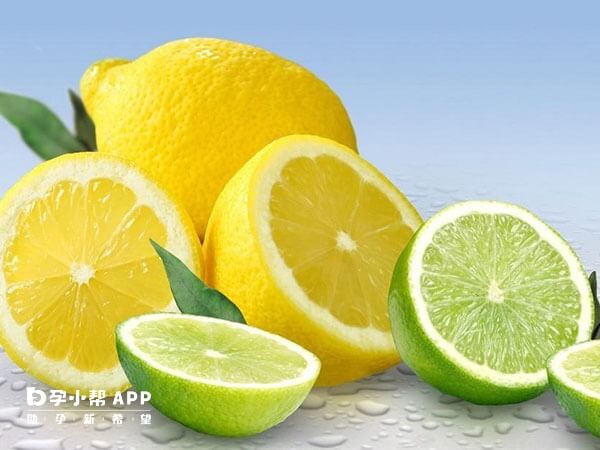 柠檬具有消炎抑菌的作用