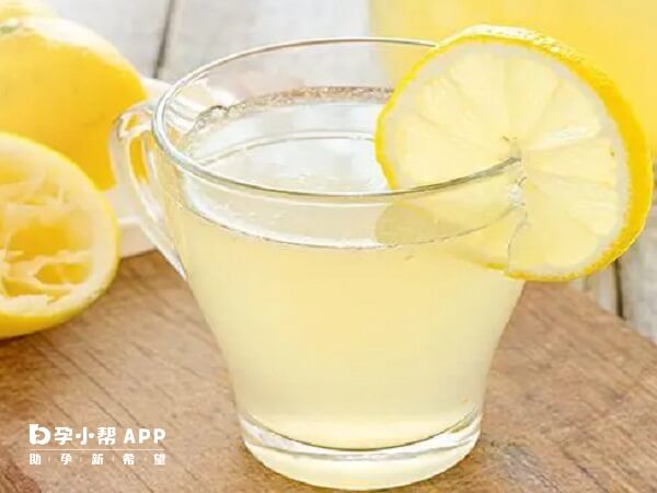 怀孕期间可以喝柠檬汁