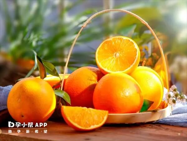 橙子中的营养成分很高