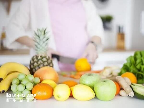孕期预防和缓解水肿可以多吃蔬菜水果
