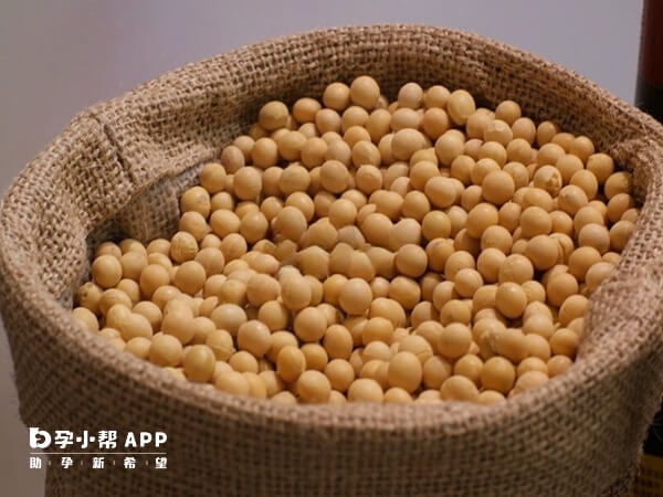 黄豆当中含有丰富的天然雌激素