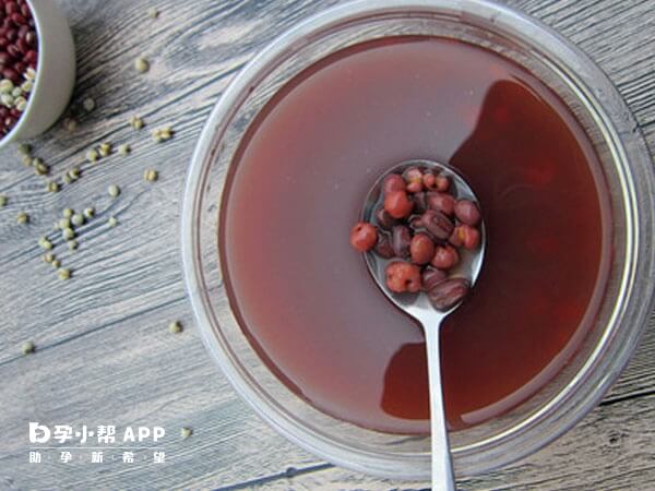 红豆薏米汤能避免腹水和补充营养
